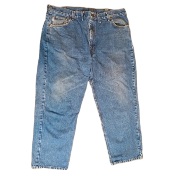 Vintage Carhartt :: 90s Y2K Men's Carhartt Jeans Size Waist 44 × 29 - Picture 3 of 8